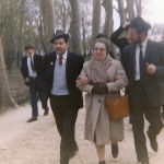 Loire Valley Trip c1965-66 Teachers L & R Teachers Mr Gray Mr Stanwick.